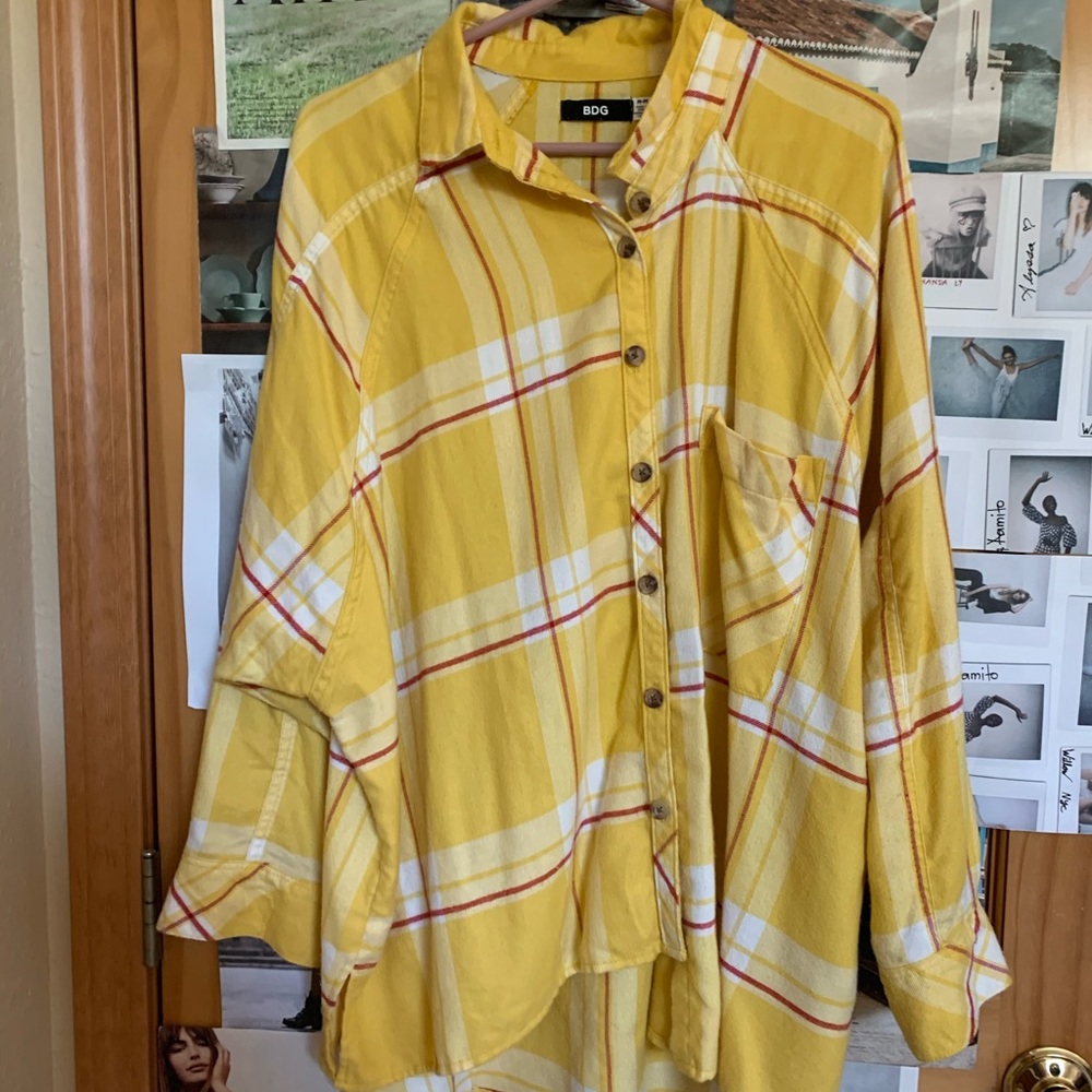 BDG Yellow Flannel